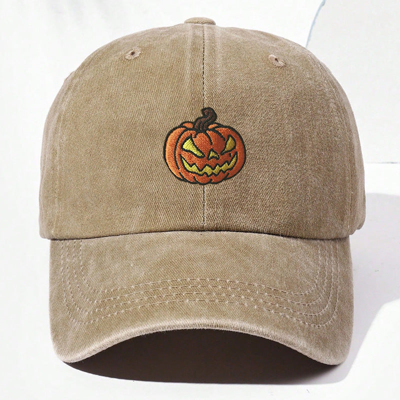 Wholesale  embroidered pumpkin baseball cap