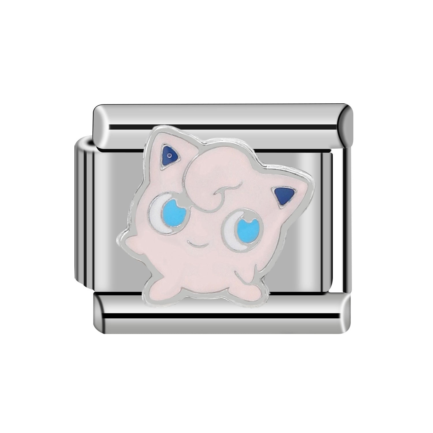 Wholesale 5pcs Italian Charm Bracelet Charm Module Stainless Steel Cute Bracelet 9mm DIY Pattern Free Stitching Detachable Composable Bracelet ACCVIP-BT-XY002