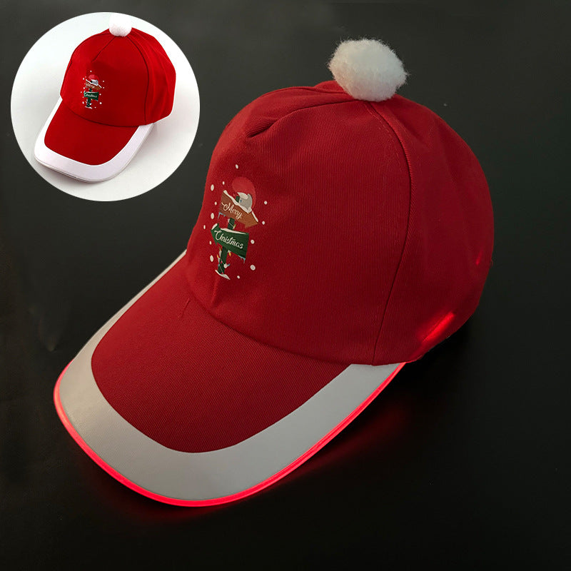 Wholesale   LED baseball cap pumpkin cap
