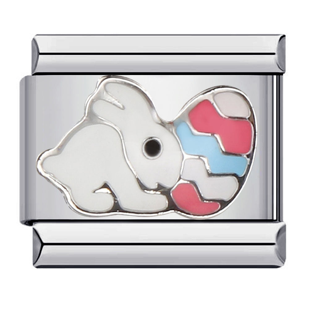 Wholesale  Italian Charm Bracelet 9mm DIY  welded dripping animal pattern Creative Stainless Steel Composable Bracelet