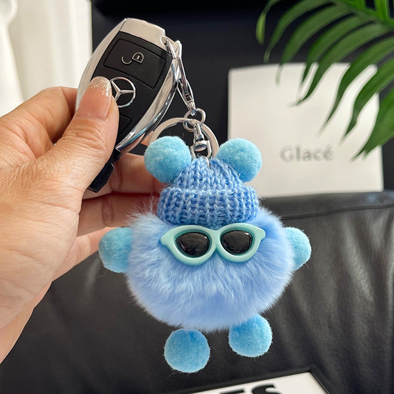 Wholesale Plush Briquettes Monster Keychains ACC-KC-Chengx003