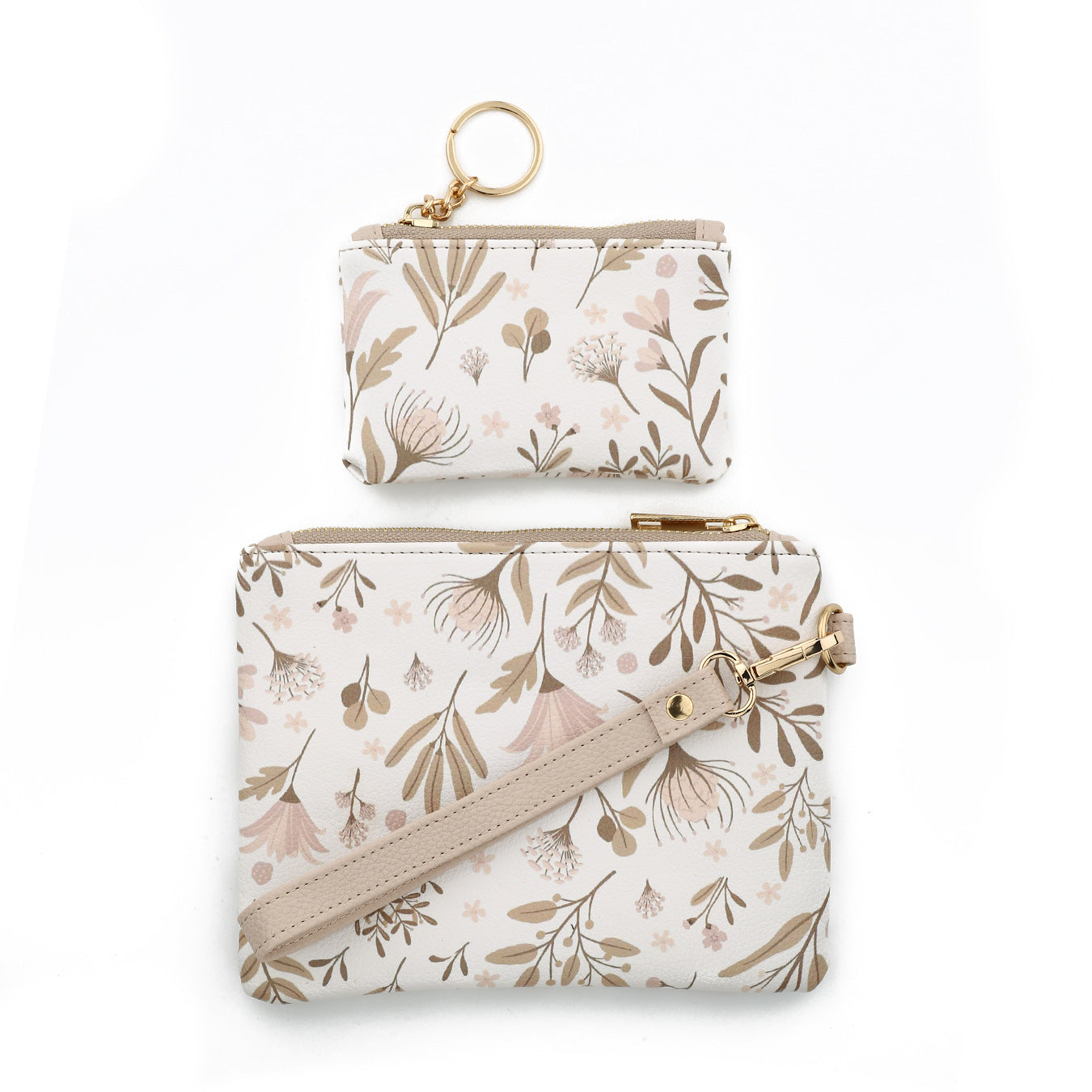 Wholesale Bow-knot card holder Wristlet Keychain