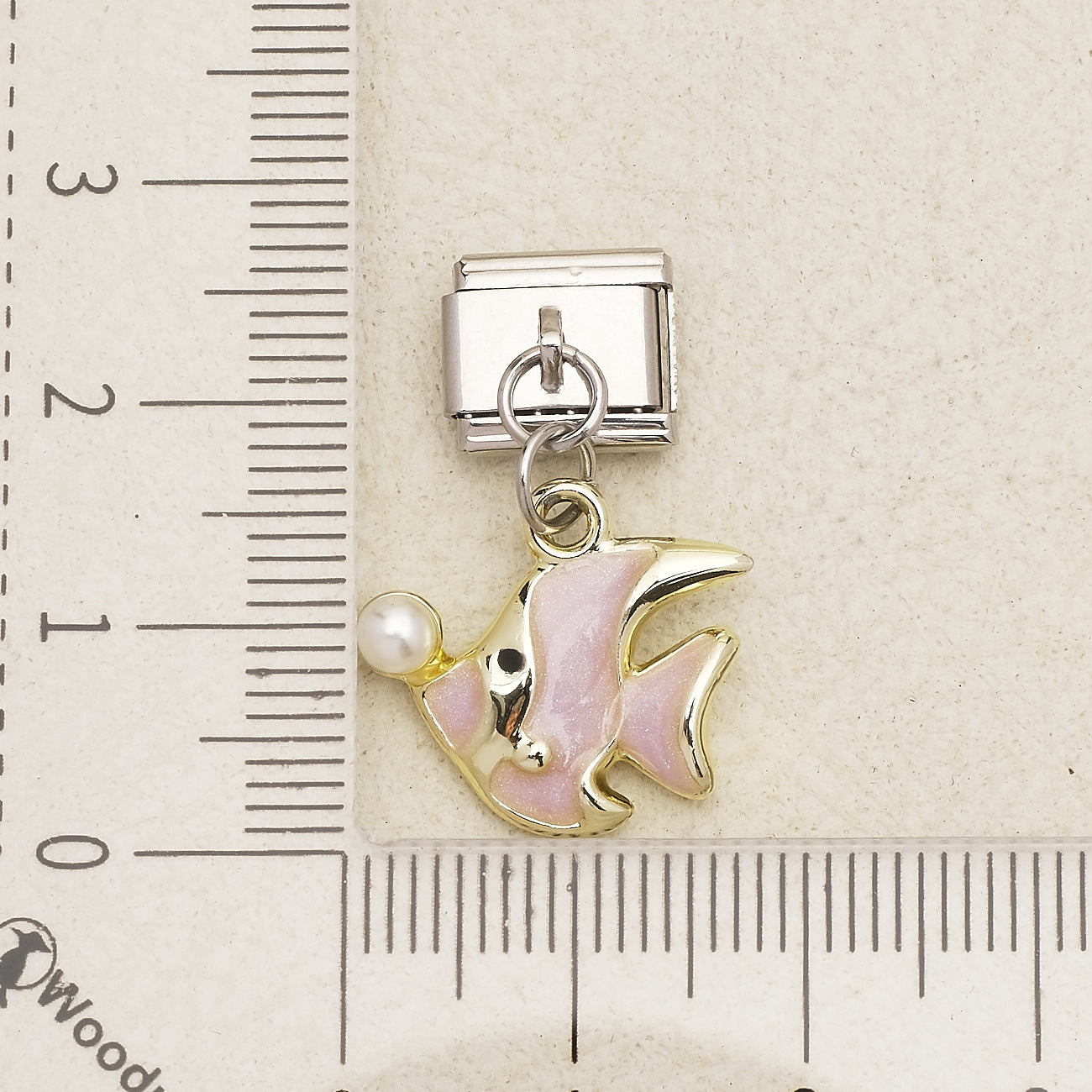Wholesale Italian Style Stainless Steel Pendant Charms Heart Butterfly Shell Moon Flower Fish Tail DIY Jewelry Making Accessory For Boutique Resale