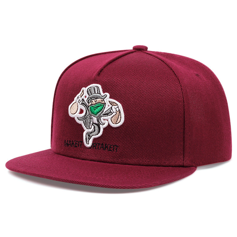 Wholesale Hip Hop Hat Flat Brim Baseball Caps ACC-HT-Huiyu013