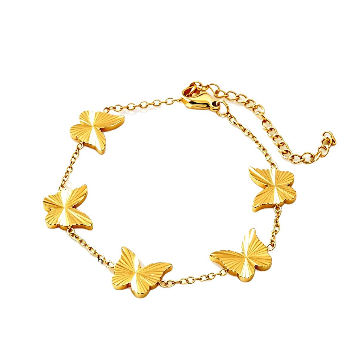 Wholesale Stainless Steel Butterfly Dragonfly Insect Jewelry Set Fashion Accessory Gift Boutique Resale
