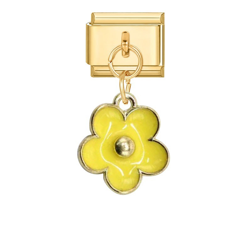 Wholesale 9mm Italian Charm Starter Bracelets DIY Pendant Style Stainless Steel Composable Bracelet