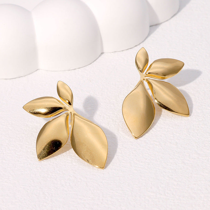 Wholesale Stainless Steel Geometry Earrings