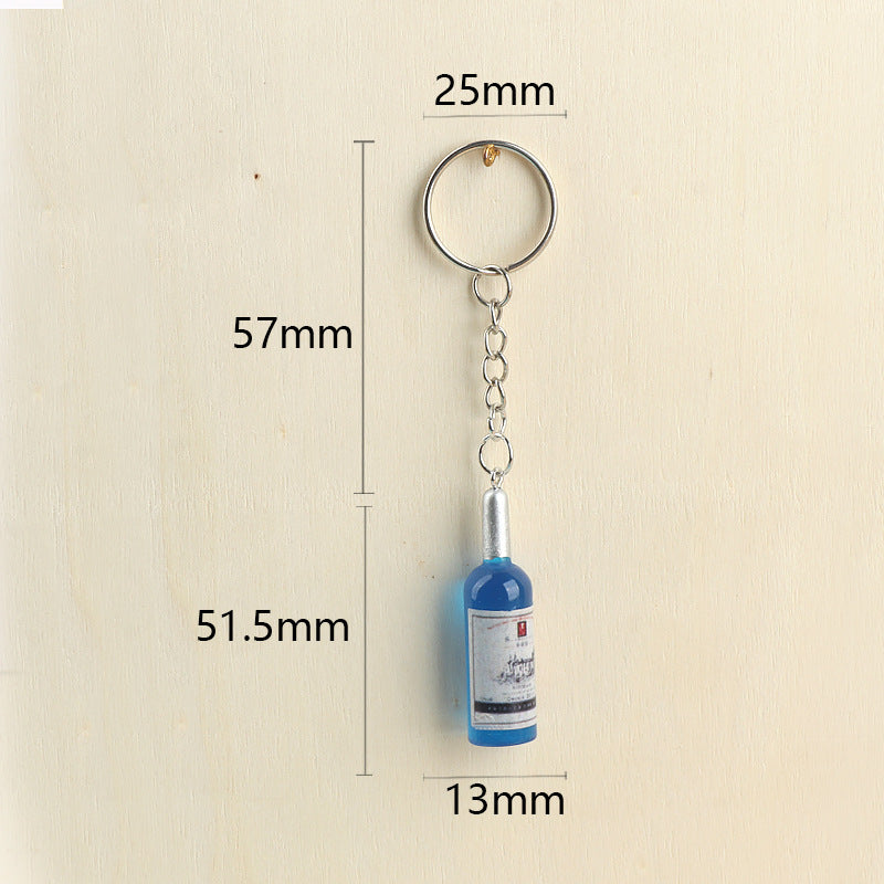 Wholesale  Wine Bottle Keychain