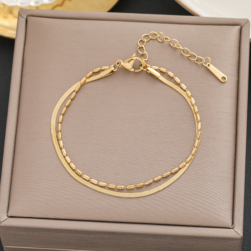 Wholesale Titanium Steel Bracelets Jewelry ACC-BT-MeiC001