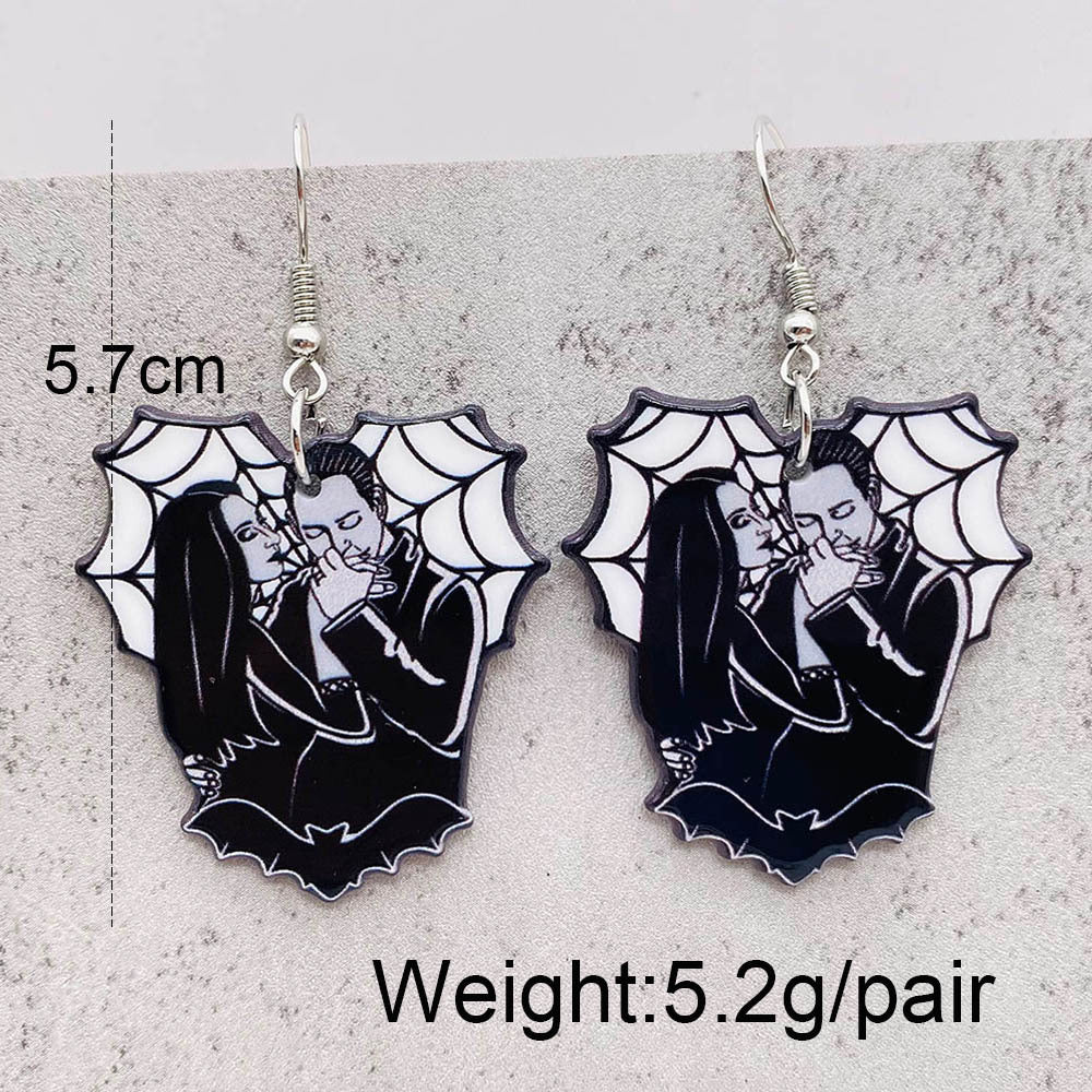 Wholesale  Horror  Acrylic Earrings