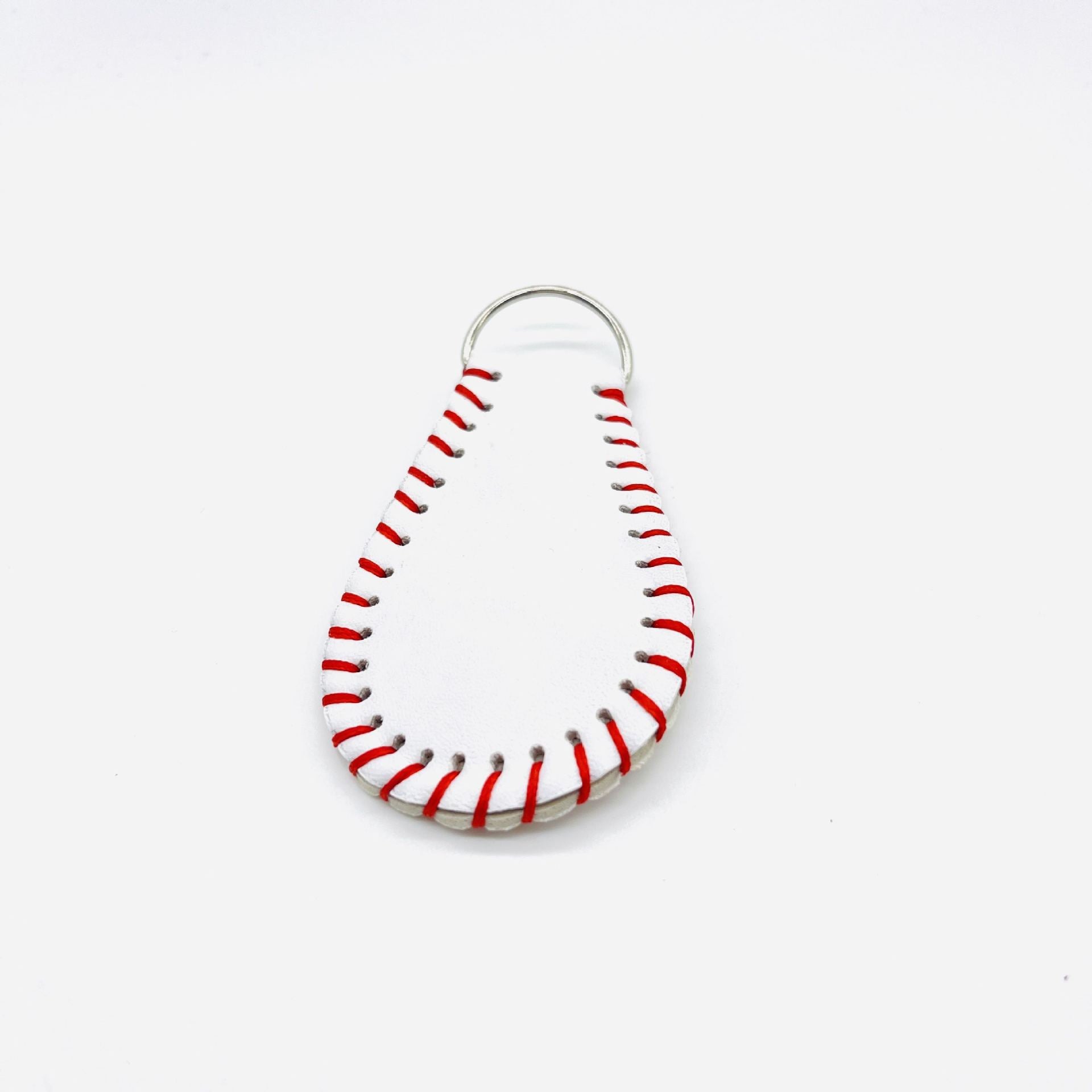 Wholesale Handmade Leather Baseball Softball Keychain