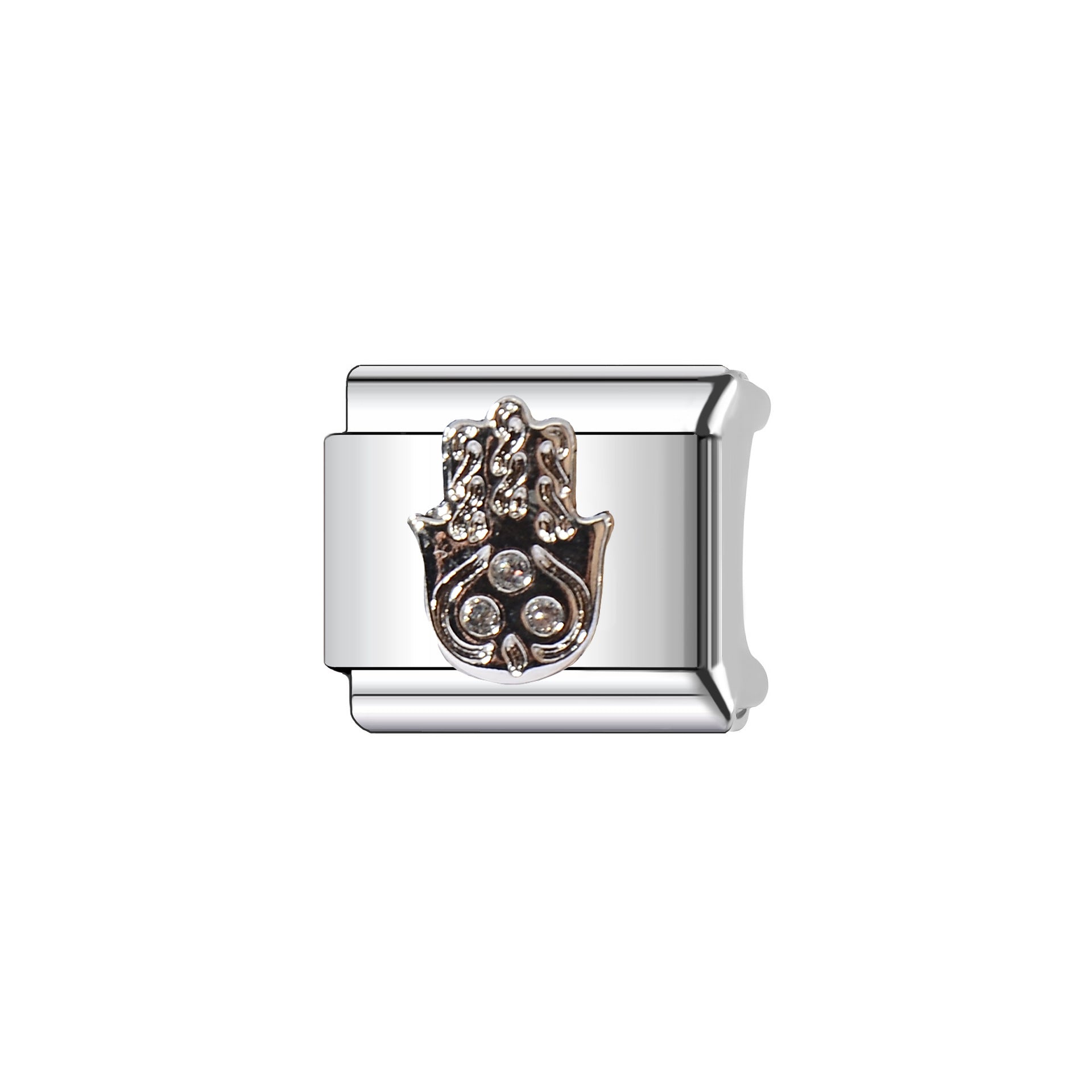 Wholesale Italian Charm Bracelet 9mm DIY Splicing Plant Cute Stainless Steel Composable Bracelet