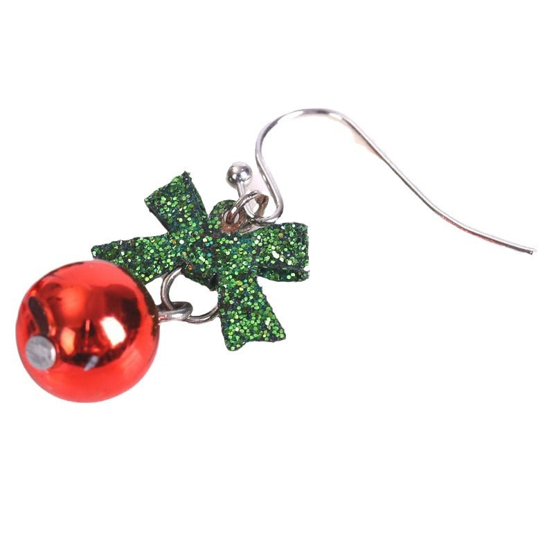 Wholesale Christmas Onion Powder Earrings ACC-ES-Boman005