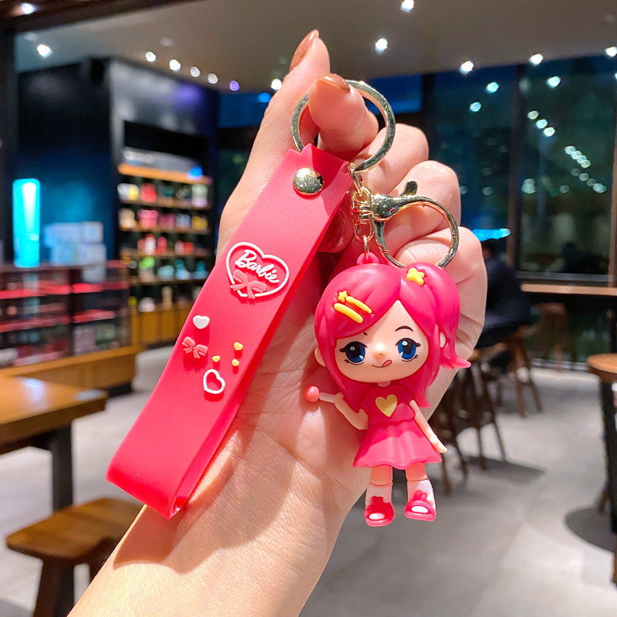 Wholesale Cartoon Dancing Little Girl Cute Keychain Creative Keychain ACC-KC-Gongz001