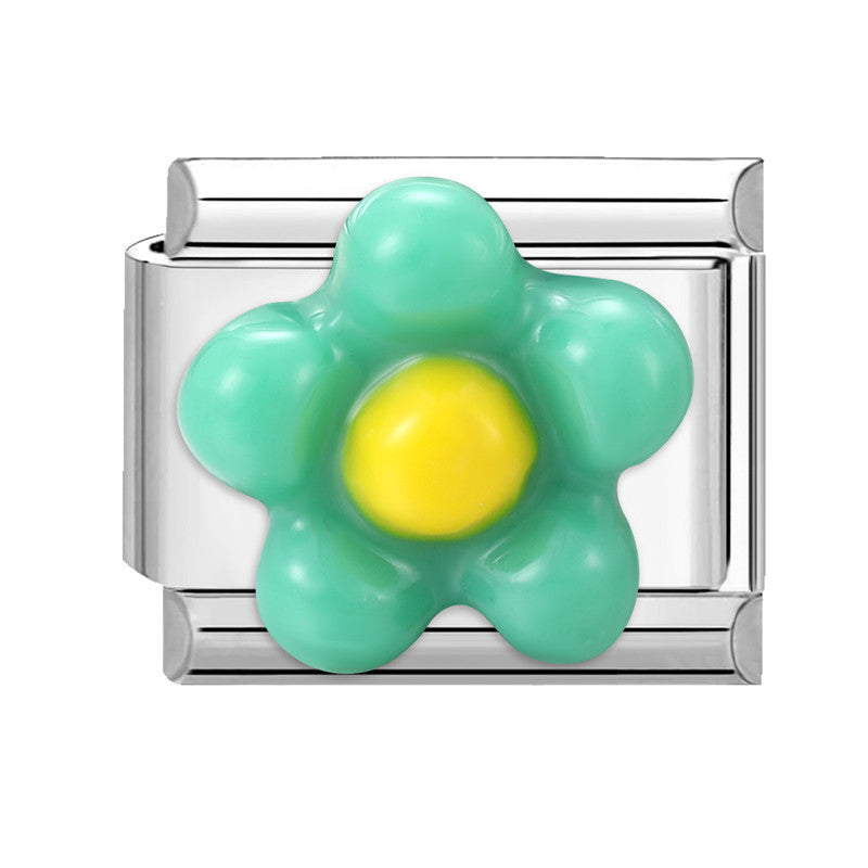 Wholesale Italian Charm Bracelet 9mm DIY Splicing Cute Creative Stainless Steel Composable Bracelet