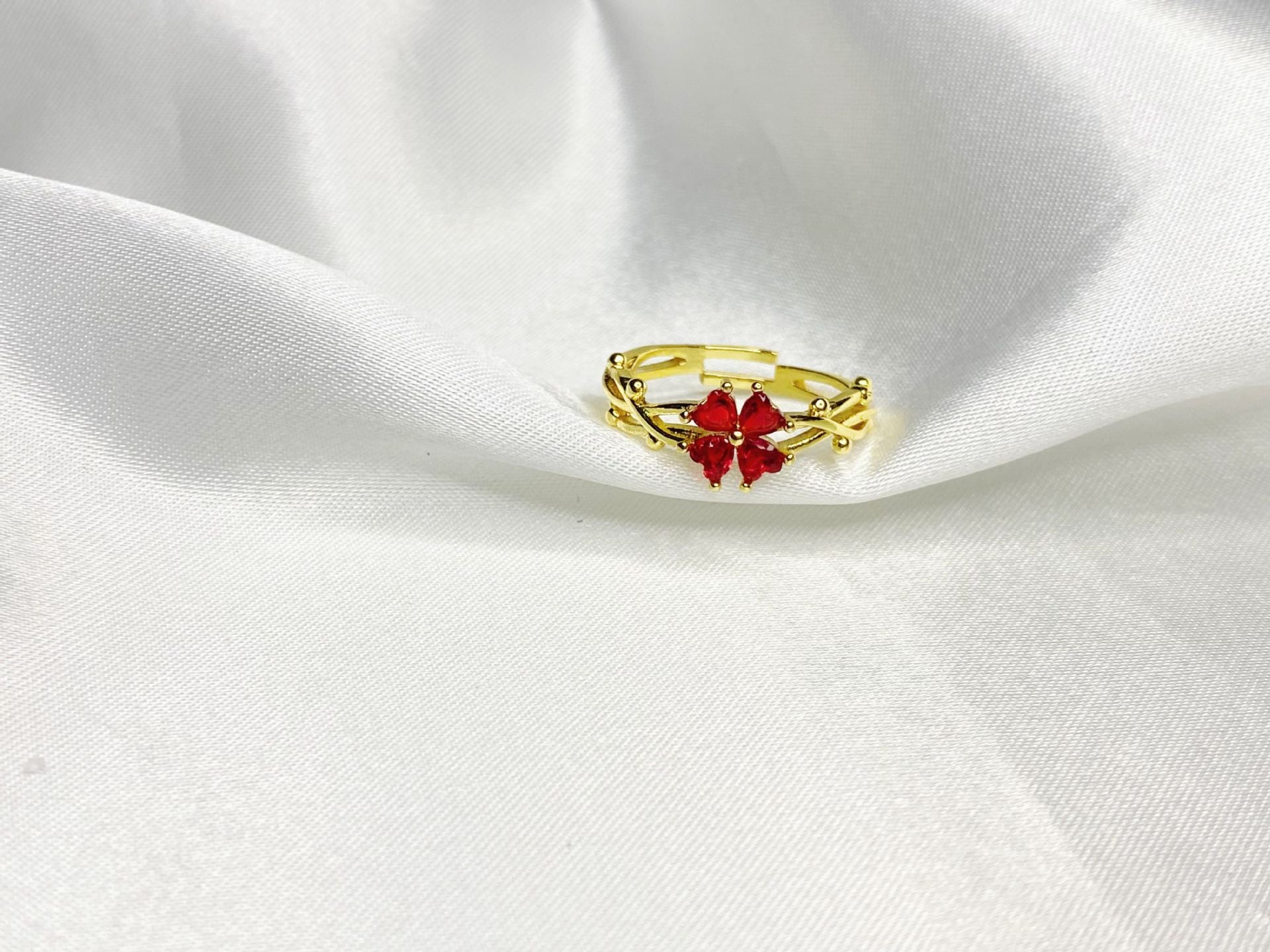 Wholesale Small Pearl Stretchable Adjustable Soft Chain Ring ACC-RS-Hanxi001