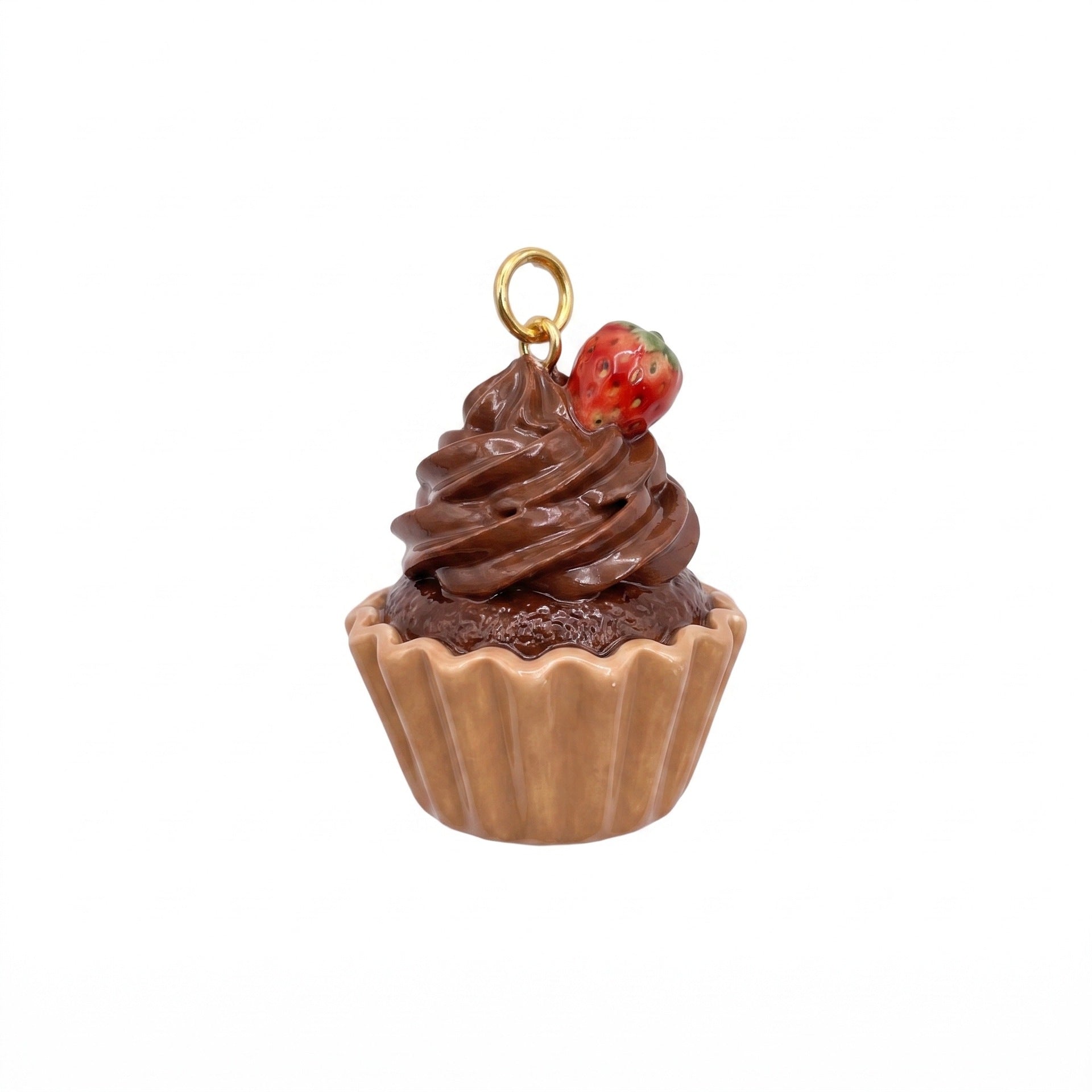 Wholesale Miniature dessert toy pendant,  3D realistic ice cream milkshake shape,  glossy and oil-dripping,  cute girly accessory.