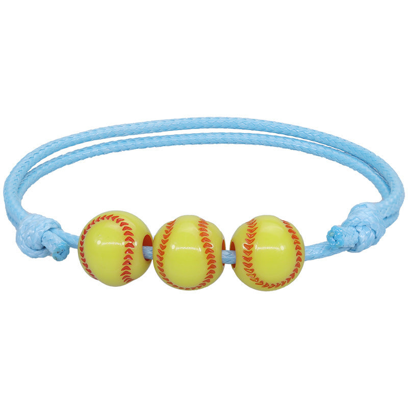 Wholesale Basketball Football Bracelet