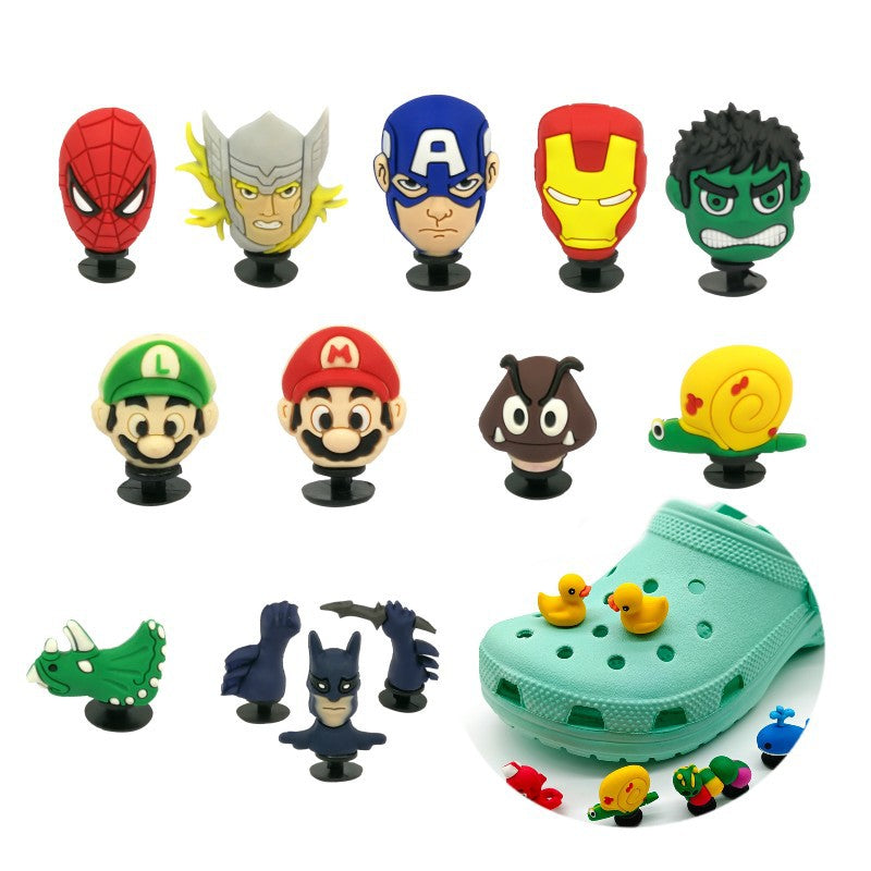 Wholesale  10pcs Shoes Accessories Shoes Charms