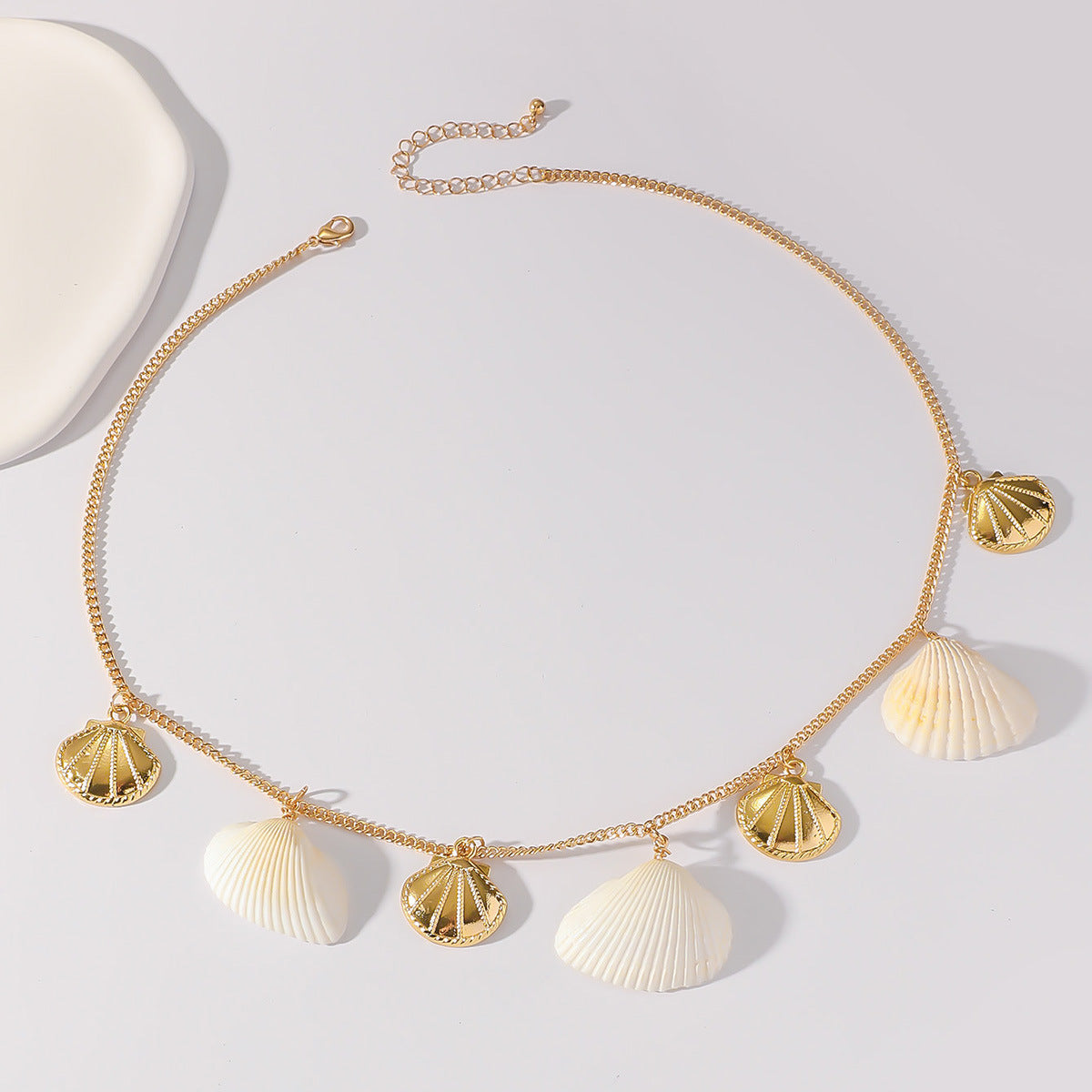 Wholesale  Holiday Beach Shell Necklace Shell Pearl Necklaces