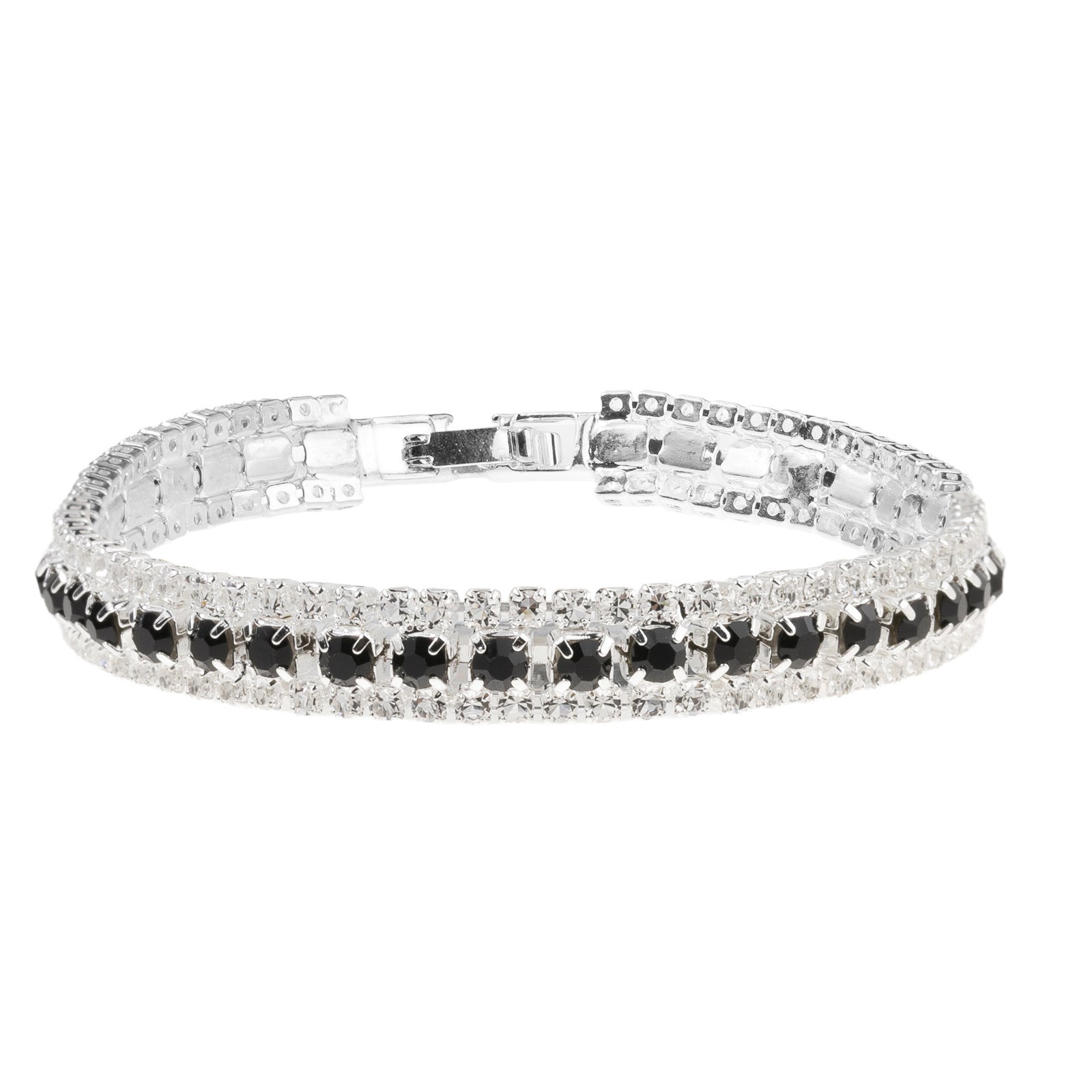 Wholesale Roman Rhinestone Bracelet Women' s Geometric Full Diamond Jewelry Accessory Gift