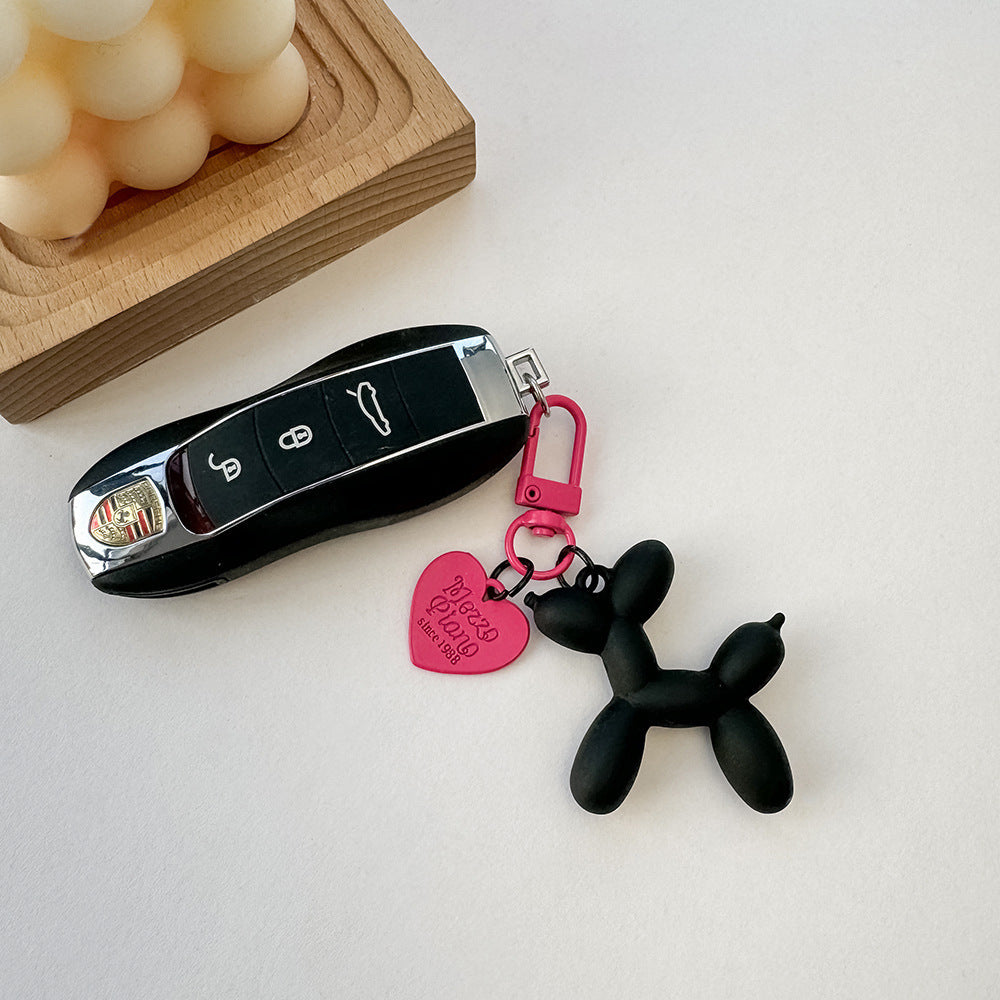 Wholesale love ball dog keychain