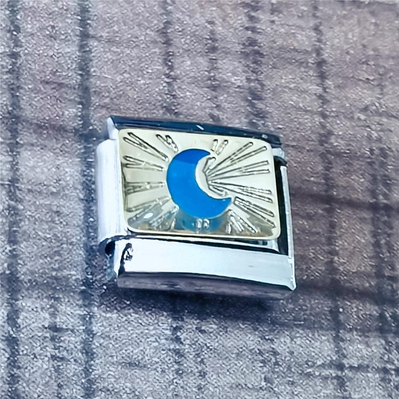 Wholesale Italian Charm Bracelet 9mm DIY Splicing Removable Stainless Steel Moon Swan Composable Bracelet ACC-BT-XY038