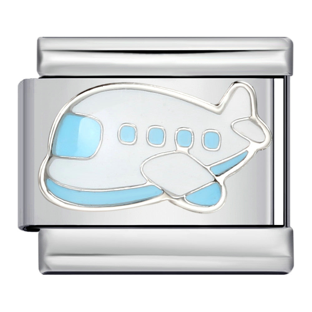 Wholesale  Italian Charm Bracelet 9mm DIY dripping Creative Stainless Steel Composable Bracelet