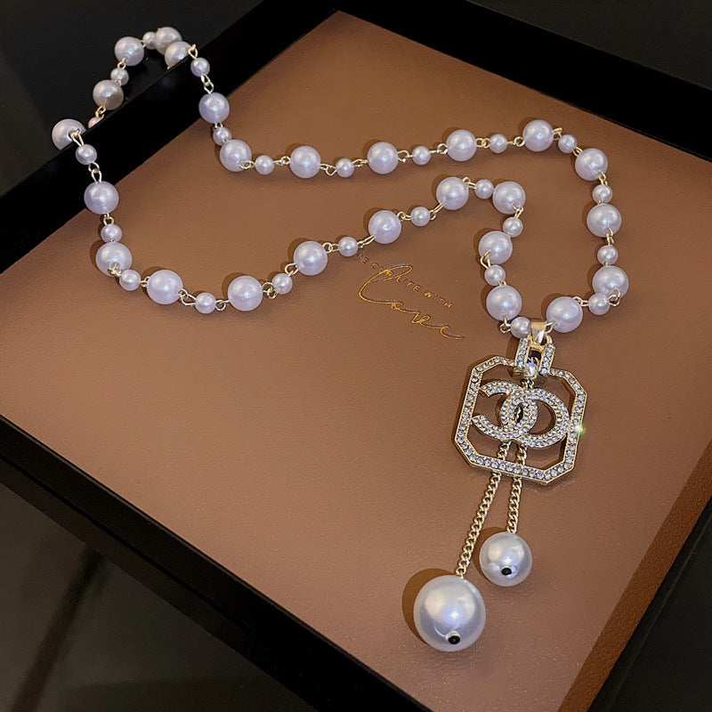 Wholesale Geometric Thin  Light Luxury Necklace