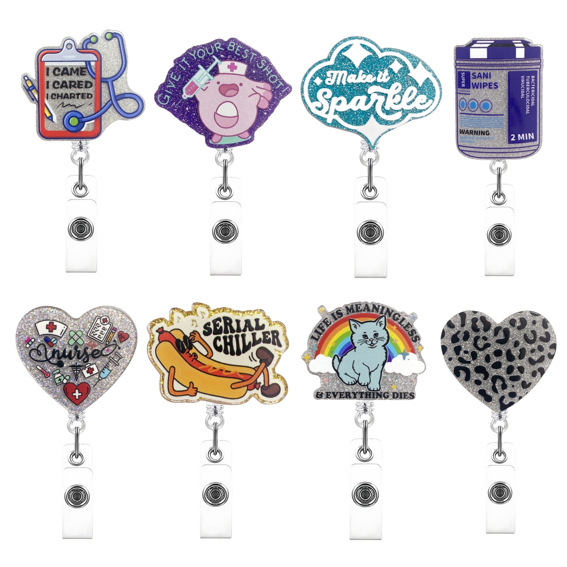 Wholesale Medical Student Badge Reels Keychains