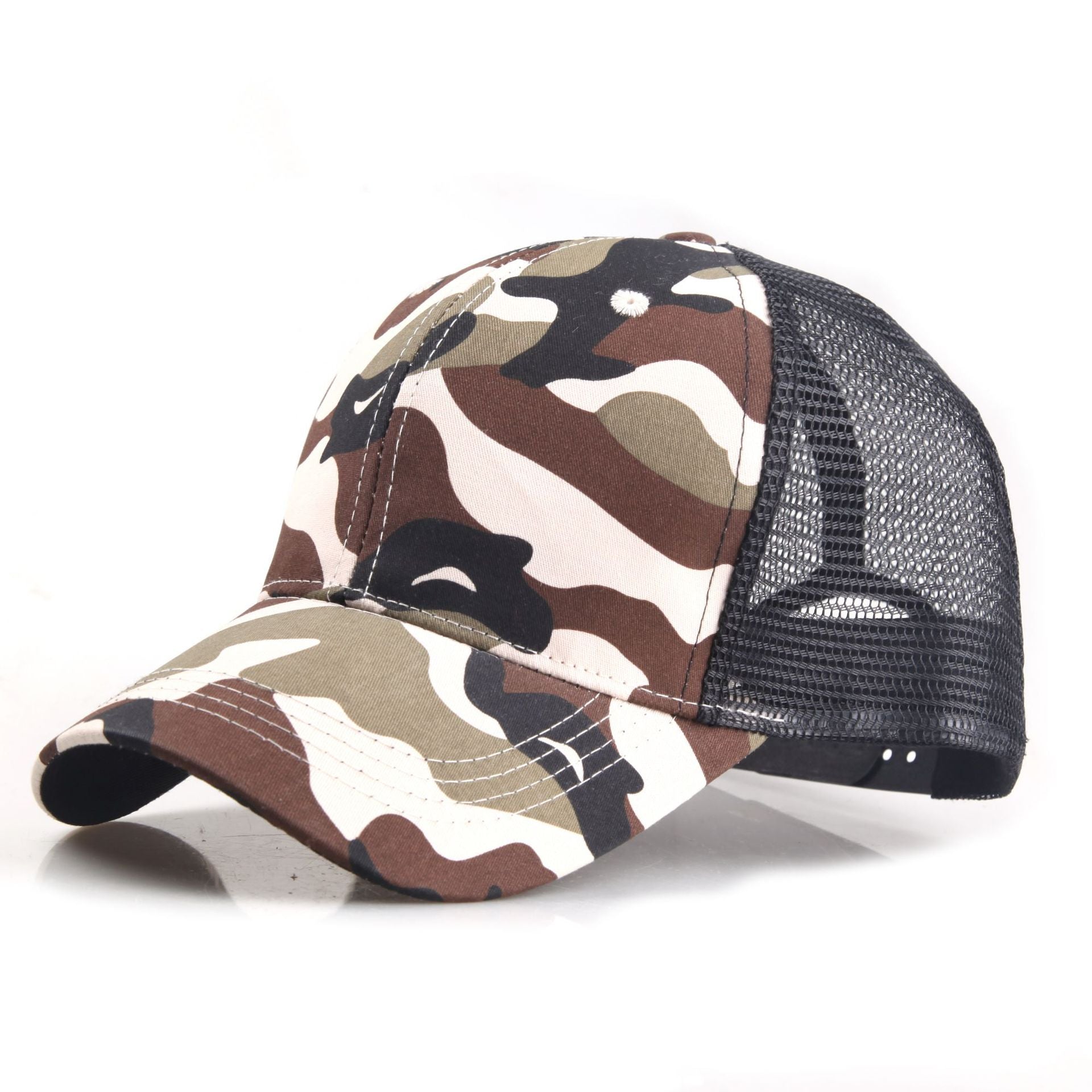 Wholesale Military Style Mesh Baseball Cap