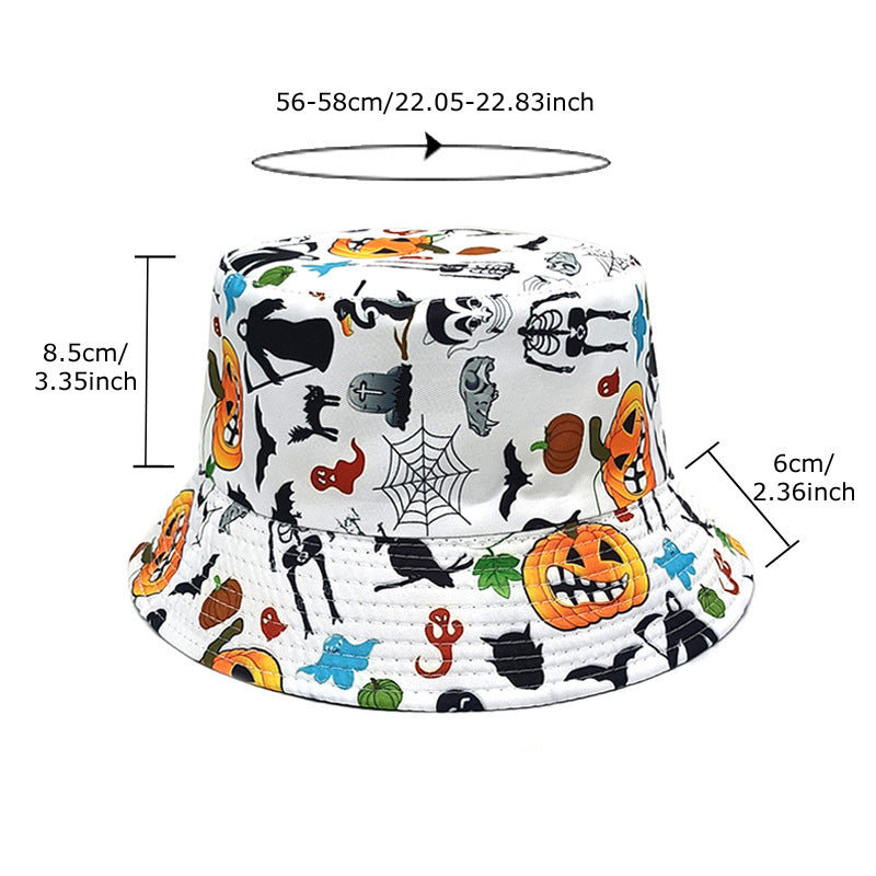 Wholesale  new pumpkin skull Bucket Hat