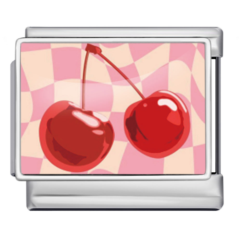 Wholesale  Italian Charm Bracelet 9mm DIY elastic personalized  Creative Stainless Steel Composable Bracelet