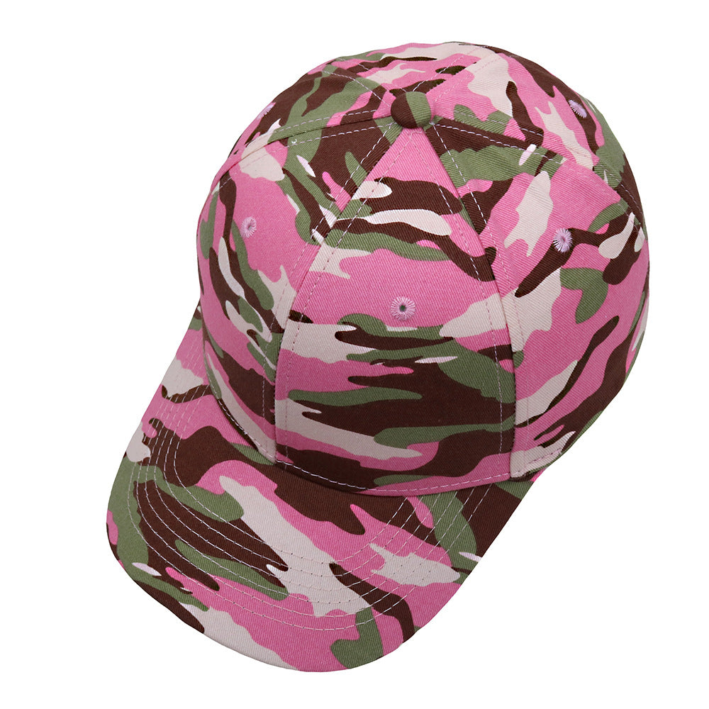 Wholesale Camouflage Baseball Cap Outdoor Tie-dye Pure Cotton Hat ACC-HT-HaiPu017