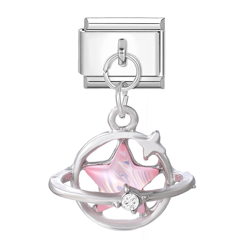 Wholesale 9mm Italian Charm Starter Bracelets DIY Pendant Style Stainless Steel Composable Bracelet