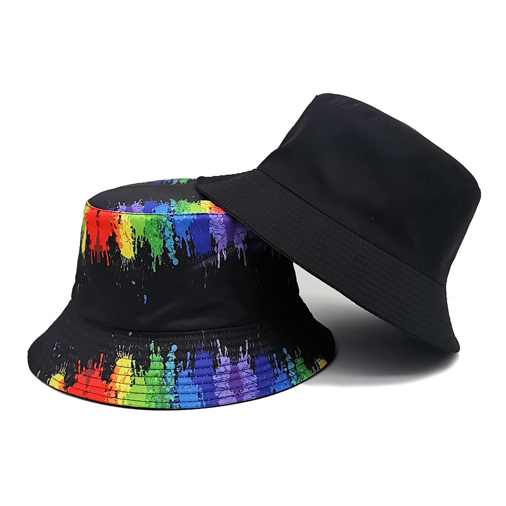 Wholesale  3D printed pattern fisherman hat  bucket hat