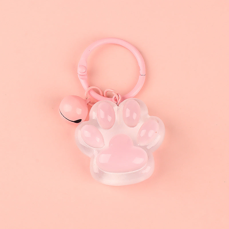 Wholesale Cute Luminous Cat Claw Creative Keychains ACC-KC-YiNian002