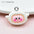 Wholesale Color resin simulation cute cartoon small animal sheep rabbit frog keychains
