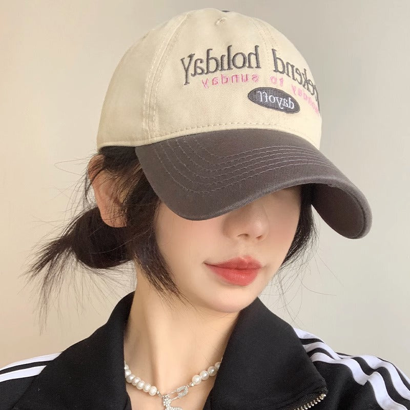 Wholesale Color Matching Baseball Cap Soft Top Wide Brim Hat ACC-HT-Ruix003