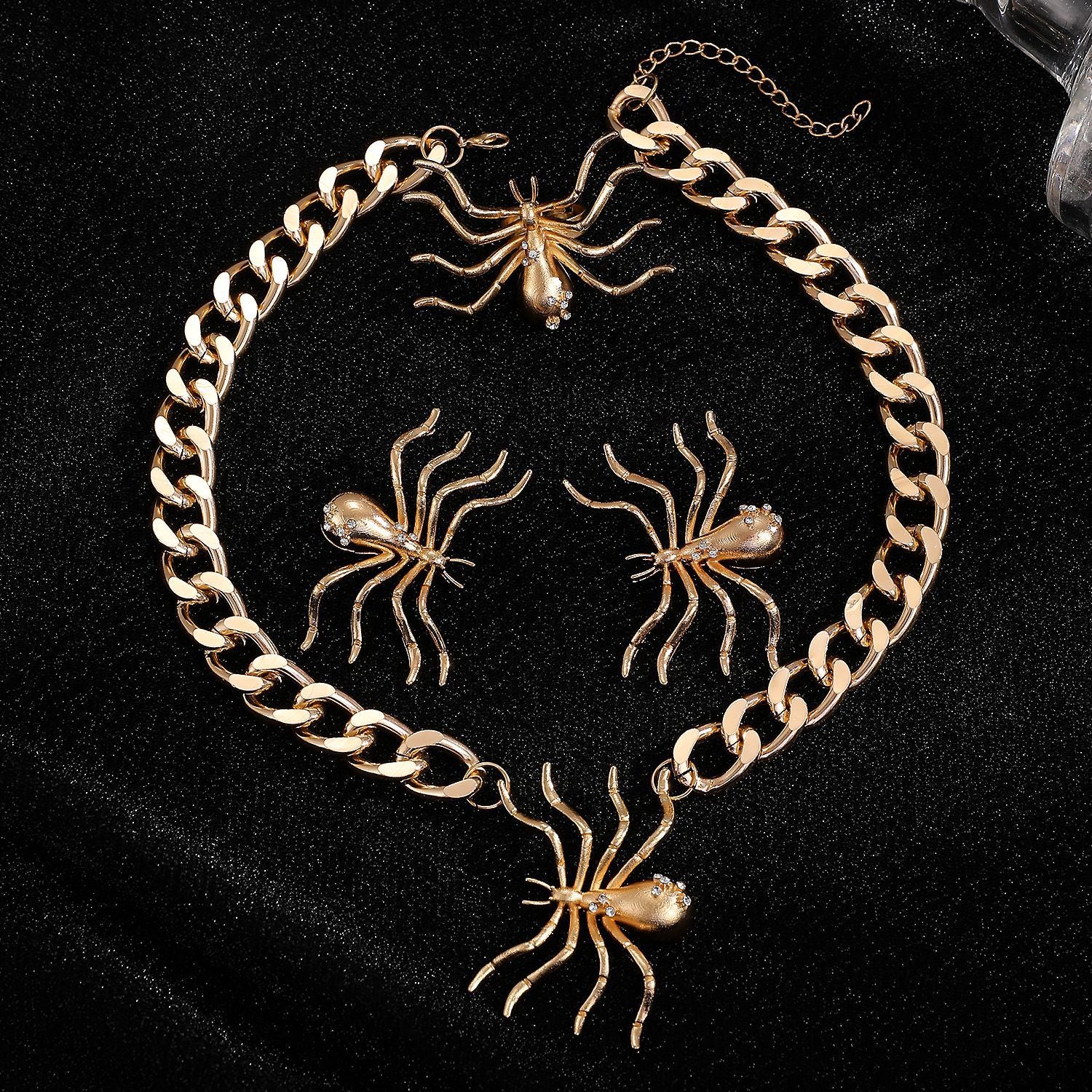 Wholesale Fashion  Earring Ring Necklace Set Animal Jewelry Accessory Party Gift