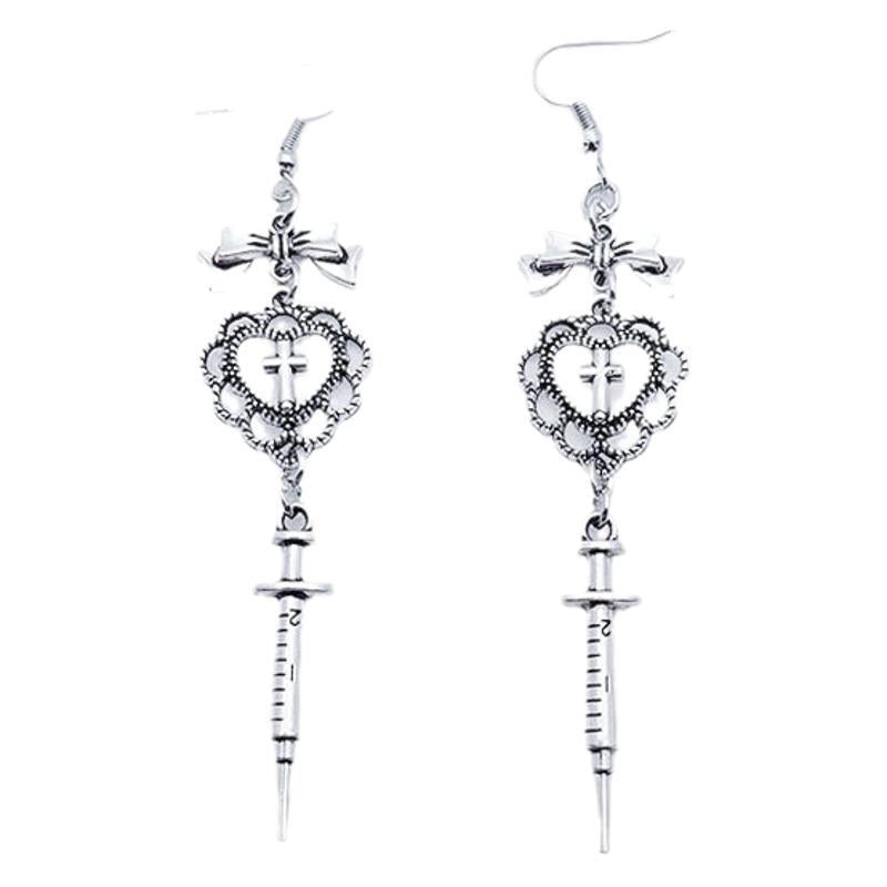 Wholesale  Gothic Baroque Love Bow   Earrings