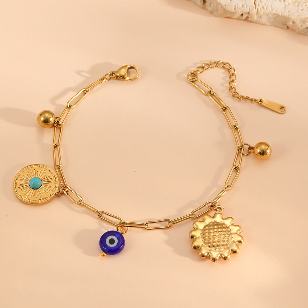 Wholesale Titanium Steel Bracelets Heart Bracelets