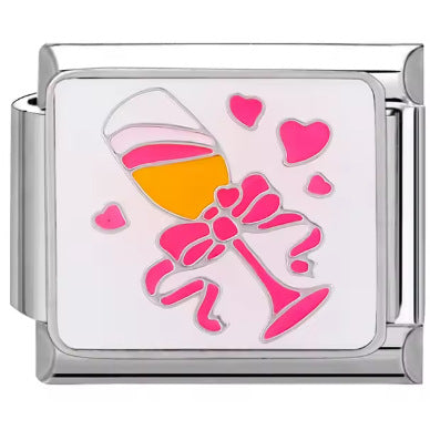 Wholesale  Italian Charm Bracelet 9mm DIY  homemade Creative Stainless Steel Composable Bracelet