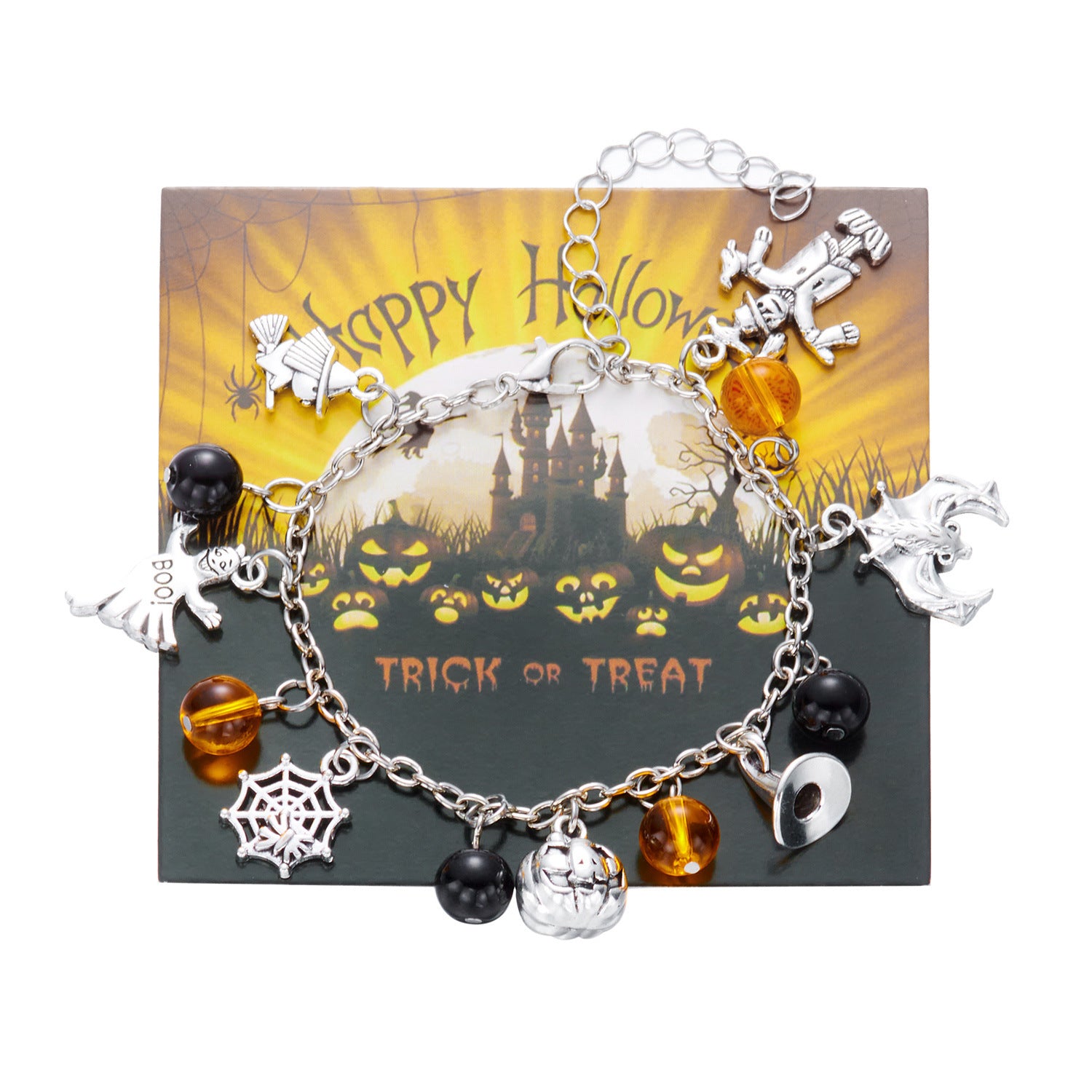 Wholesale  Bat Pumpkin Skull Cartoon Bracelet