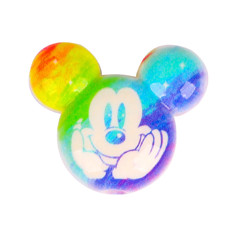 Wholesale random 10pcs Vertical Hole Focal Beads DIY Bead Accessories  ACCVIP