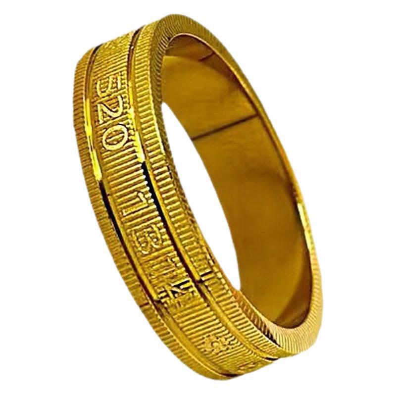 Wholesale Titanium steel plain band ring