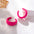 Wholesale Valentine's Day Gift Love Heart Pink Tassel Earrings Set