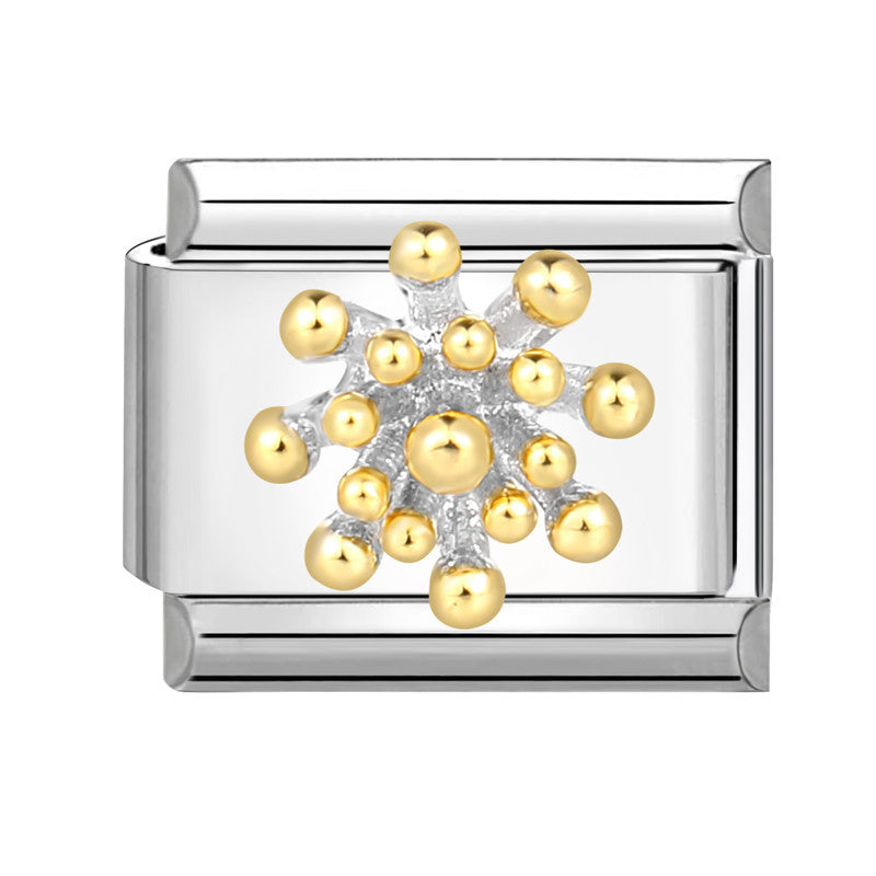 Wholesale Italian Charm Bracelet 9mm DIY Splicing Removable  Stainless Steel Composable Bracelet