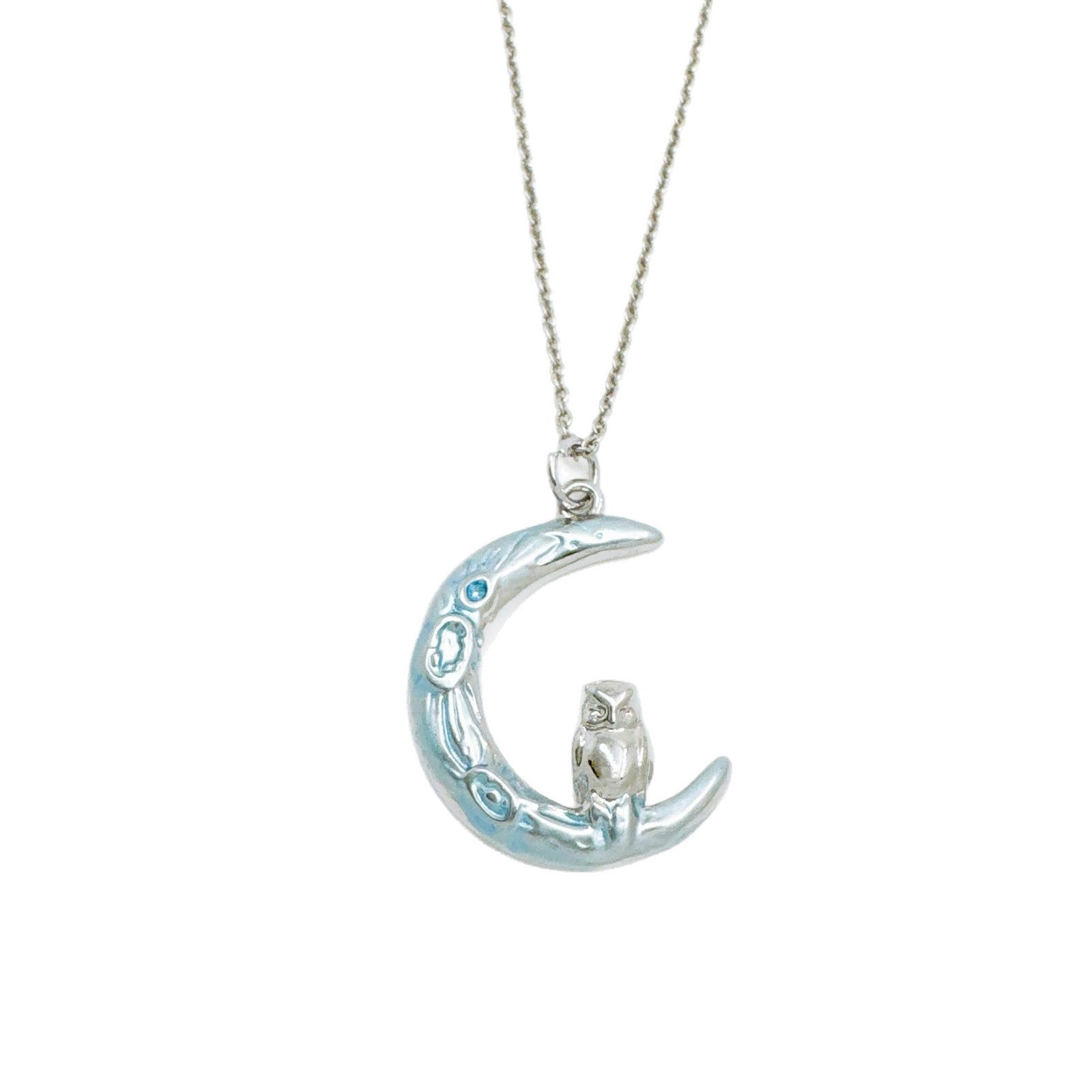 Wholesale Gold Plated Copper Crescent Moon Pendant Necklace Fashion Accessory Gift