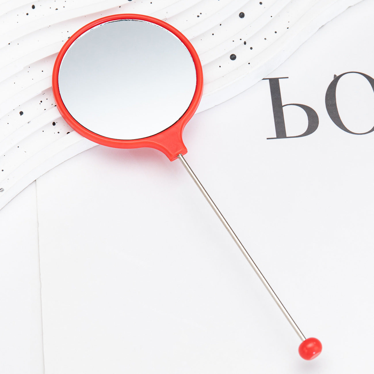 Wholesale DIY Beadable Handheld Mirrors Mini Round for DIY Beaded Crafts